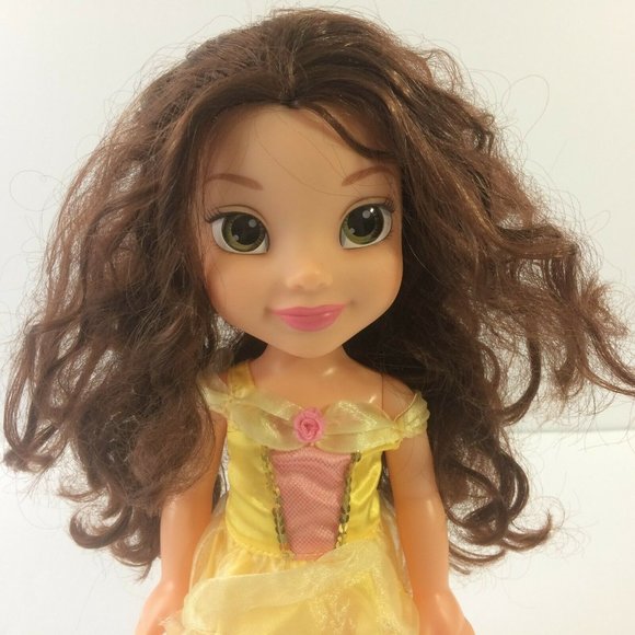 Disney Jakk's Beauty And The Beast Belle Doll 14” Toddler Princess Toy W/ Dress - Picture 2 of 9
